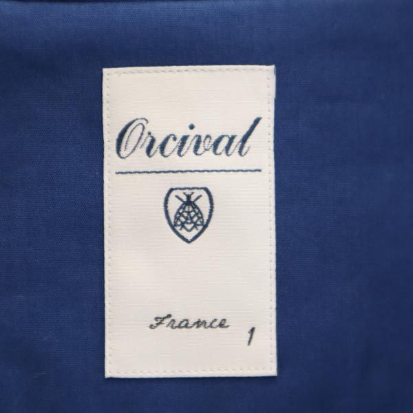 ORCIVAL オーシバル ジャケット 1 ブルー フード メンズ