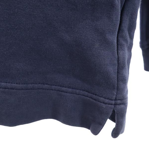 TOMMY HILFIGER トミーヒルフィガー 90s 90s オールド フラッグタグ 長袖 ハーフジップ トレーナー S ネイビー スウェット メンズ