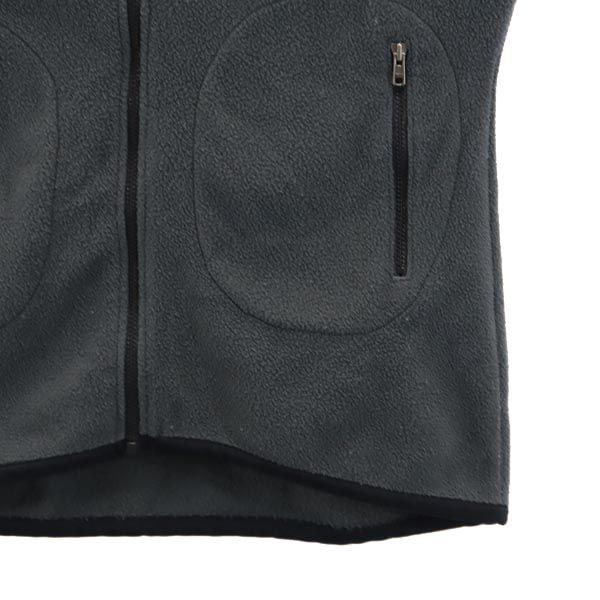 HYSTERIC ヒステリック 日本製 フリースジャケット F グレー系 ジップ レディース