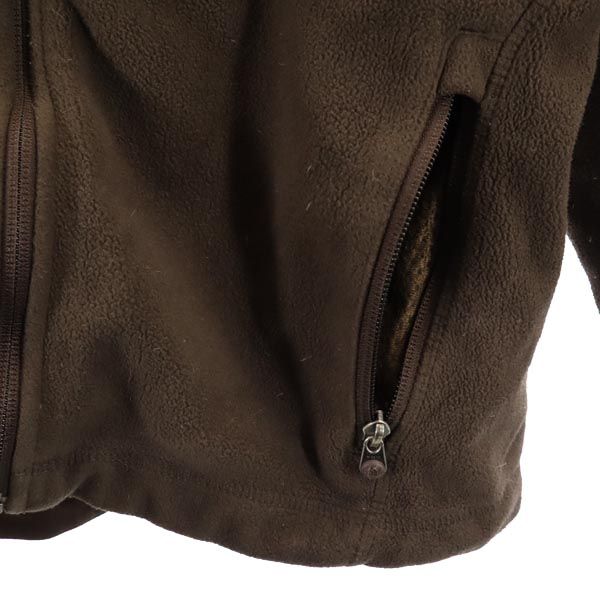 THE NORTH FACE ノースフェイス アウトドア フリースジャケット S ブラウン パーカー WINDWALL レディース
