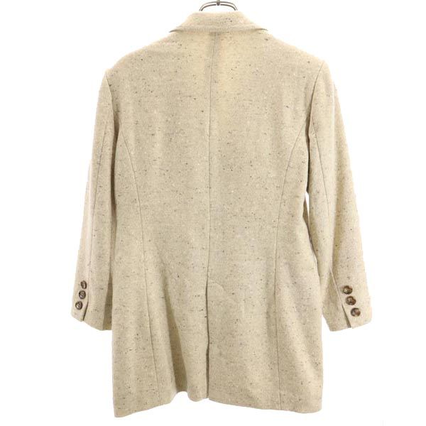 ケンゾー スカートスーツ 上下 セットアップ 38 ベージュ系 KENZO テーラードジャケット ラップスカート レディース