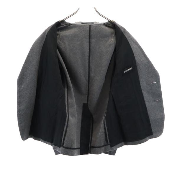ATTACHMENT アタッチメント 日本製 ウール テーラードジャケット 3 グレー メンズ