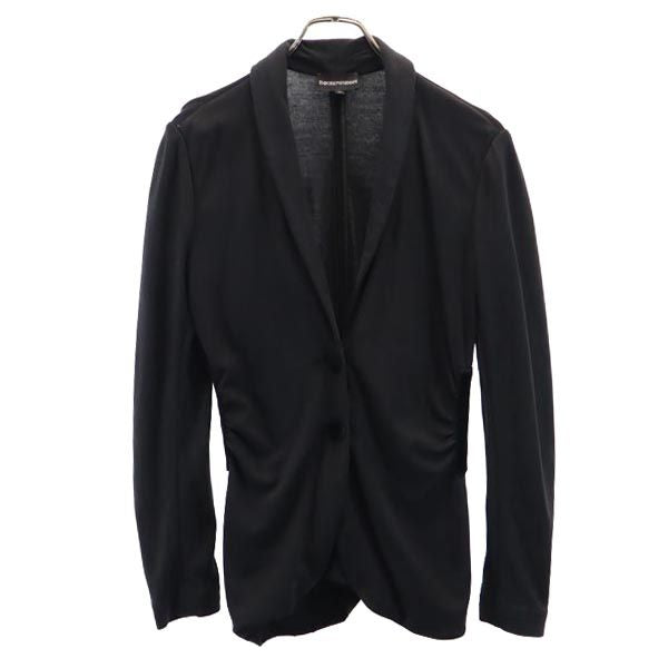 Emporio Armani エンポリオアルマーニ テーラードジャケット 42 黒 レディース