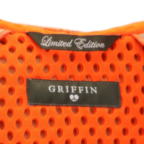 GRIFFIN グリフィン イタリア製 GFX05 迷彩柄 フードジャケット XS カーキ系 ハートランド リミテッドエディション メンズ