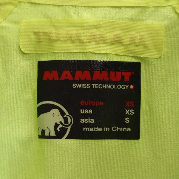 Mammut マムート アウトドア ドライテック ナイロンジャケット S パープル マウンテンパーカー レディース