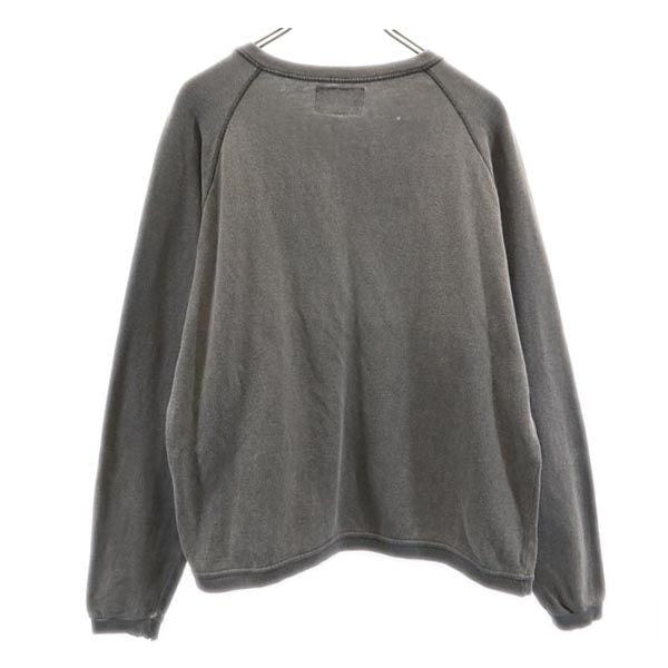 ARMANI JEANS アルマーニジーンズ イタリア製 長袖 トレーナー M グレー スウェット メンズ