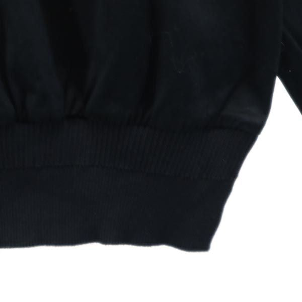 Christian Dior クリスチャンディオール 長袖 ポロシャツ S ブラック系 レディース