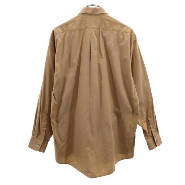 CHIARELLI 長袖 シャツ 15 1/2 茶系 メンズ
