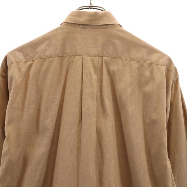 CHIARELLI 長袖 シャツ 15 1/2 茶系 メンズ