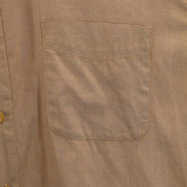 CHIARELLI 長袖 シャツ 15 1/2 茶系 メンズ