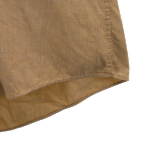 CHIARELLI 長袖 シャツ 15 1/2 茶系 メンズ