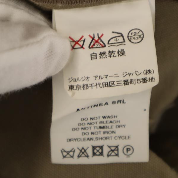 ARMANI COLLEZIONI アルマーニ コレツィオーニ ミリタリージャケット 40 ブラウン系 レディース