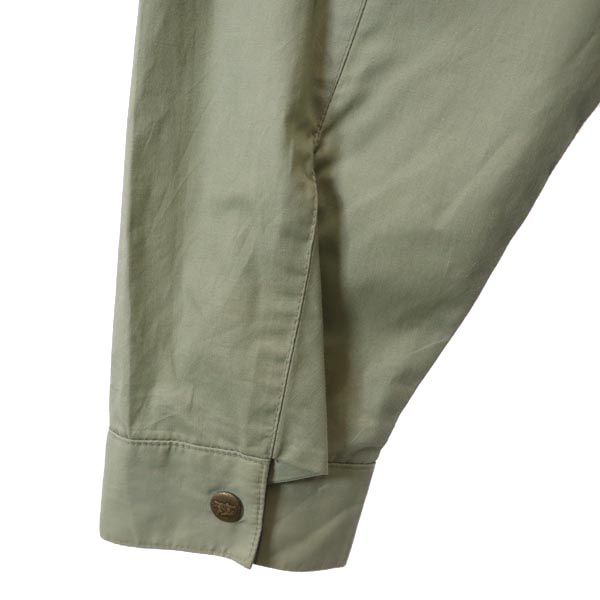 CHEMISE LACOSTE シュミーズラコステ ジャケット 3 カーキ ロゴ刺_ メンズ