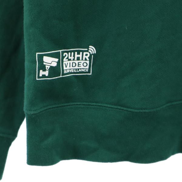 エクストララージ 長袖 スウェットパーカー M グリーン XLARGE メンズ