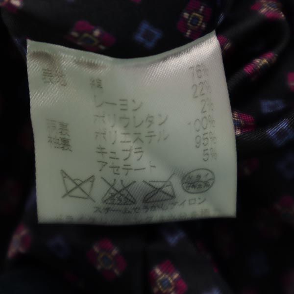 Aquascutum アクアスキュータム コーデュロイ テーラードジャケット ネイビー系 レディース