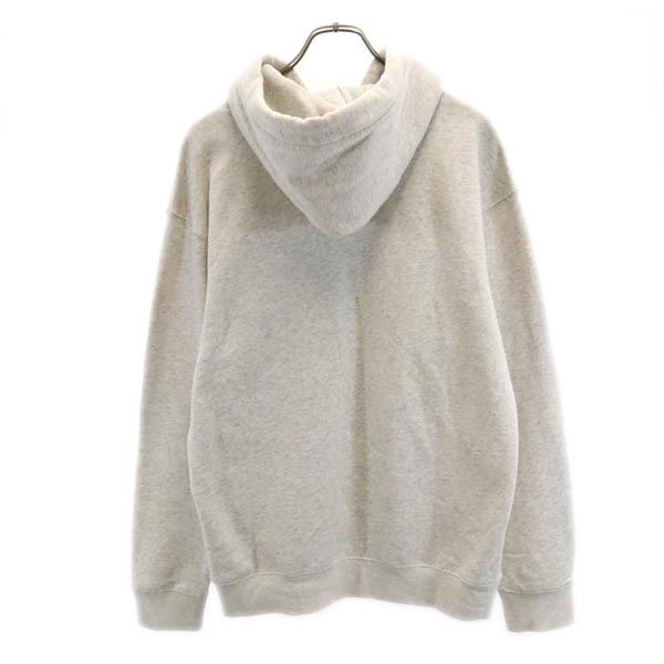 HUF ハフ 長袖 スウェットパーカー S グレー 裏起毛 メンズ