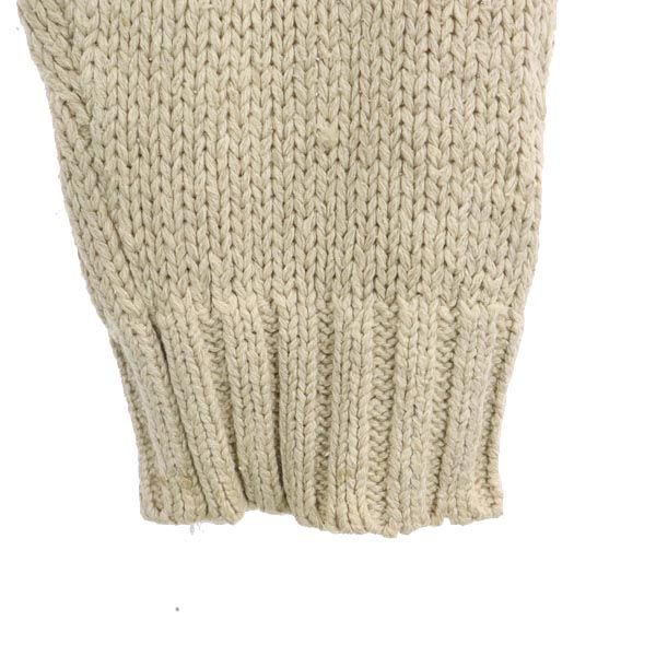 THE LIMITED ザリミティッド シルクブレンド 星条旗 長袖 ニット 16 ベージュ系 セーター レディース