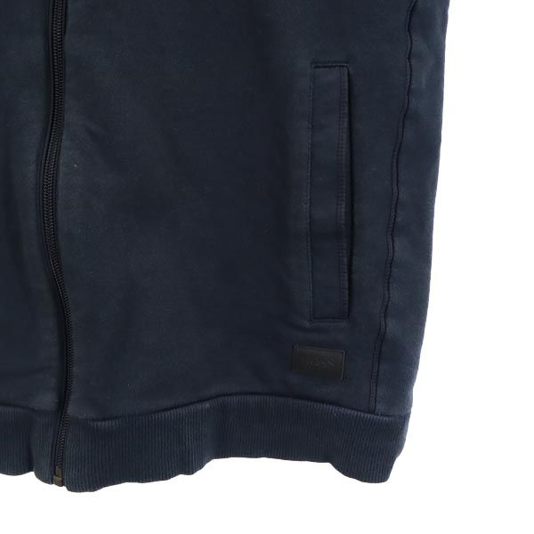 BOSS HUGO BOSS ボスヒューゴボス スウェット ジャケット M ネイビー メンズ