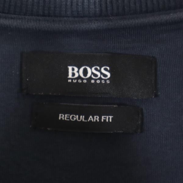 BOSS HUGO BOSS ボスヒューゴボス スウェット ジャケット M ネイビー メンズ