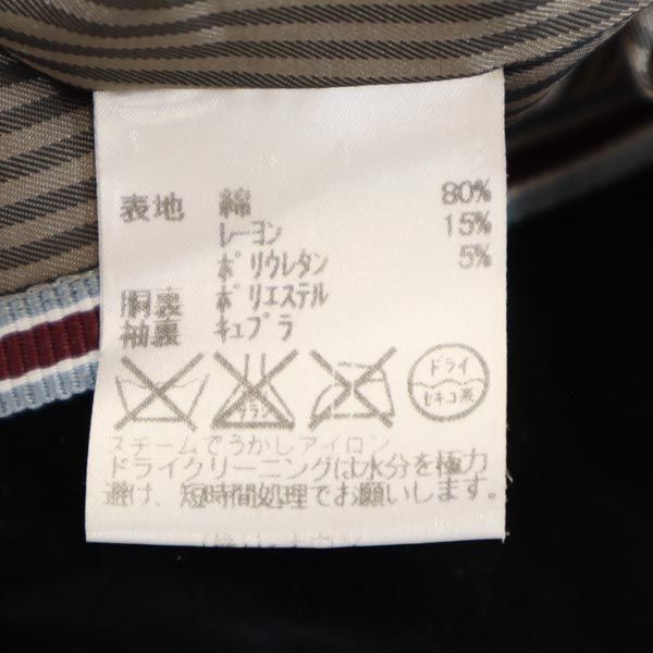 Aquascutum アクアスキュータム 日本製 コーデュロイジャケット 5F ブラック レディース