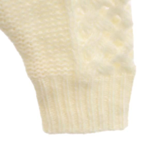 DIESEL ディーゼル 未使用 アルパカブレンド 長袖 ニット S ホワイト セーター レディース