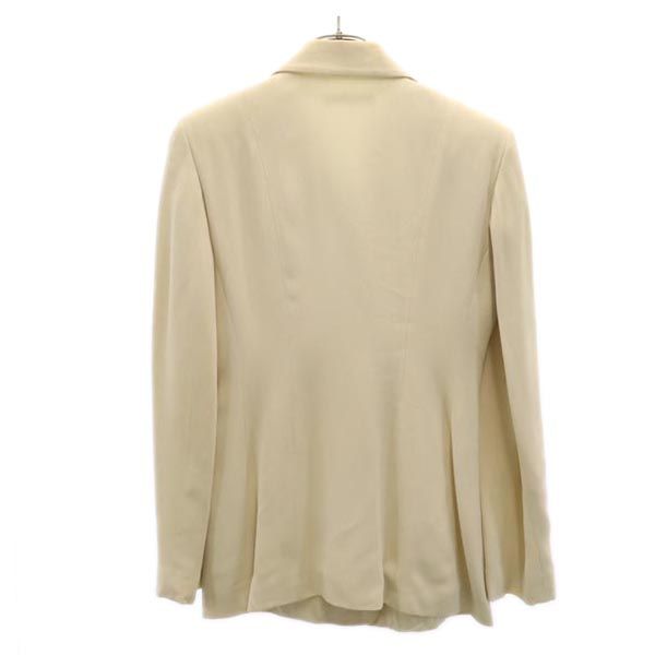 Emporio Armani エンポリオアルマーニ ジャケット 40 ベージュ レディース