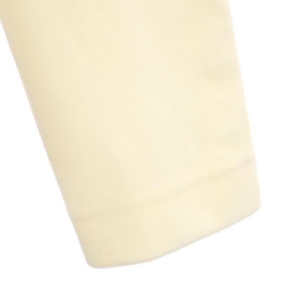 LANVIN ランバン 長袖 ベロア カットソー 38 白 ロンT レディース