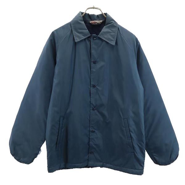 SPORTS MASTER スポーツマスター USA製 ナイロン コーチジャケット S ネイビー メンズ