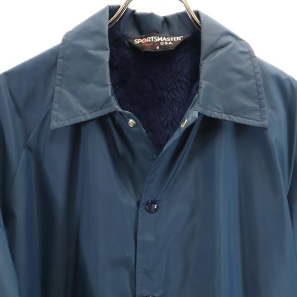 SPORTS MASTER スポーツマスター USA製 ナイロン コーチジャケット S ネイビー メンズ