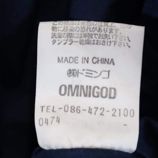 OMNIGOD オムニゴッド ジップジャケット 3 ネイビー レディース