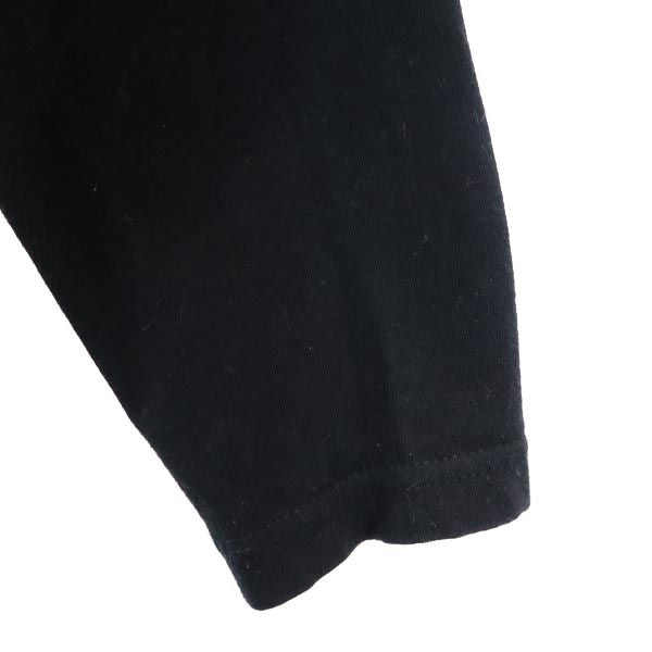 Emporio Armani エンポリオアルマーニ 日本製 長袖 Tシャツ XS 黒 ロンT メンズ