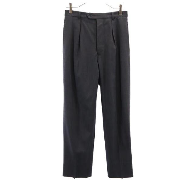 Emporio Armani エンポリオアルマーニ イタリア製 ウール スーツ 上下 セットアップ 48／46 グレー系 テーラードジャケット メンズ