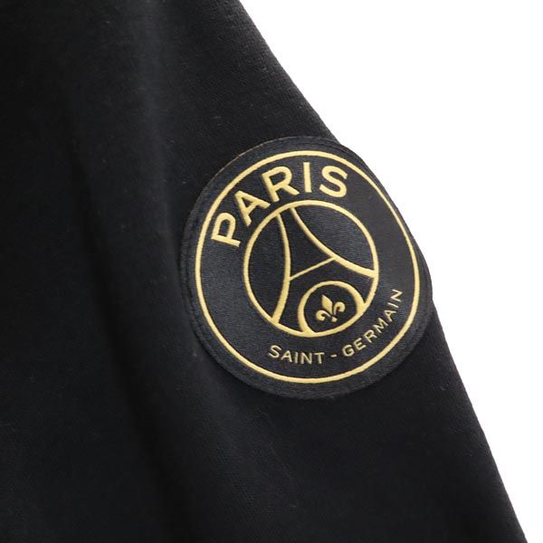 未使用 AIR JORDAN エアジョーダン 長袖 スウェットパーカー M ブラック 他 ジャンプマンロゴ 裏起毛 プルオーバー キッズ