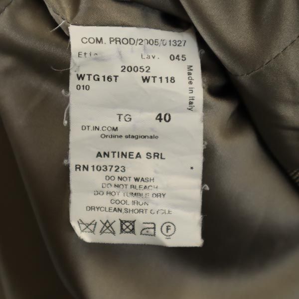 ARMANI アルマーニ イタリア製 コレツィオー二 テーラードジャケット 40 ベージュ系 レディース
