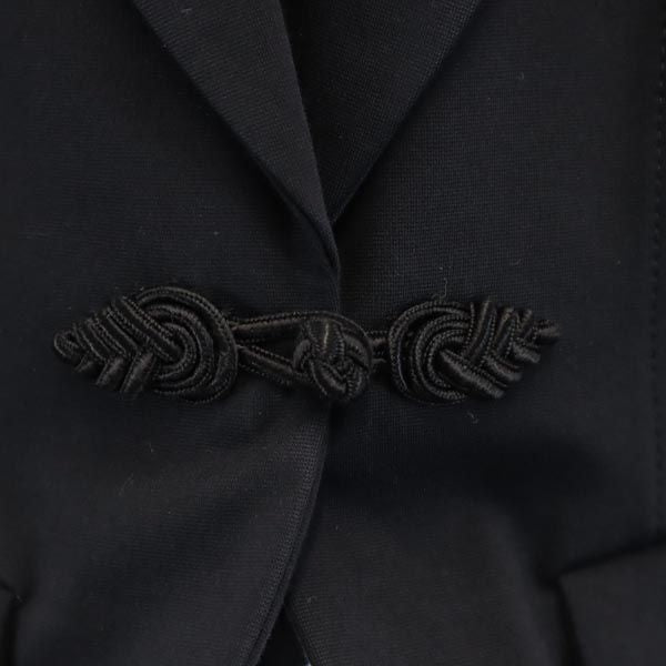 VIVIENNE TAM ヴィヴィアンタム 日本製 テーラードジャケット 0 黒 レディース