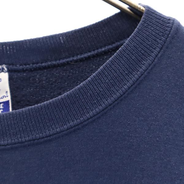 Champion チャンピオン 90s オールド 長袖 スウェット トレーナー XL ネイビー系 メンズ