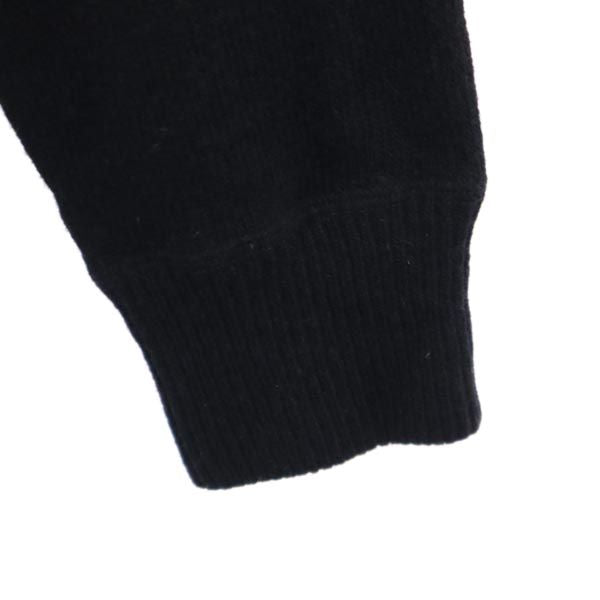 FRANKLIN&MARSHALL フランクリンマーシャル イタリア製 長袖 Vネック ニット XS ブラック系 セーター メンズ