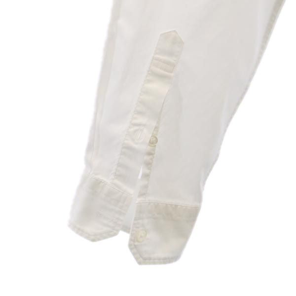 SOPHNET. ソフネット 日本製 カモフラ切替 長袖 ボタンダウンシャツ M ホワイト系 メンズ