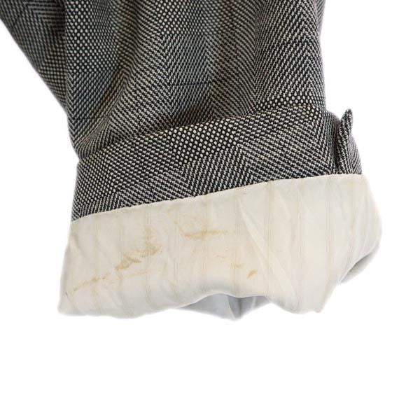 LANVIN ランバン ダブル スーツ 上下 セットアップ ST46-54 グレー系 メンズ