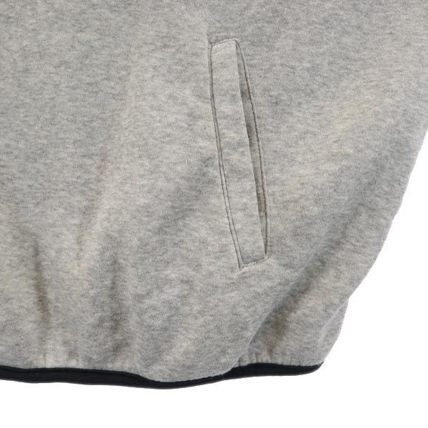 UNIQLO ユニクロ 長袖 ハーフジップ スウェット M グレー プルオーバー トレーナー メンズ