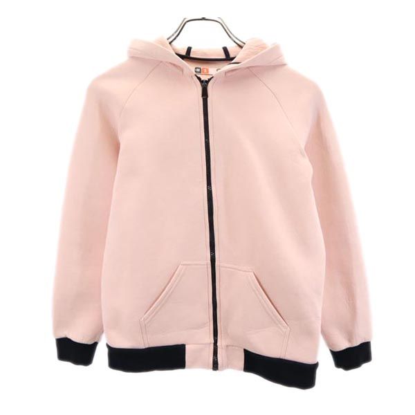 MSGM エムエスジーエム 長袖 ジップパーカー ピンク系 レディース