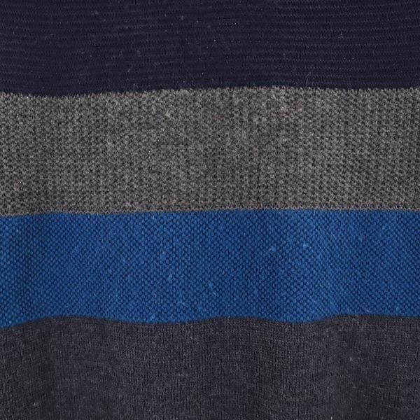 BURBERRY バーバリー 日本製 三陽商会 ウール 長袖 ニット ワンピース 1 グレー系 セーター レディース