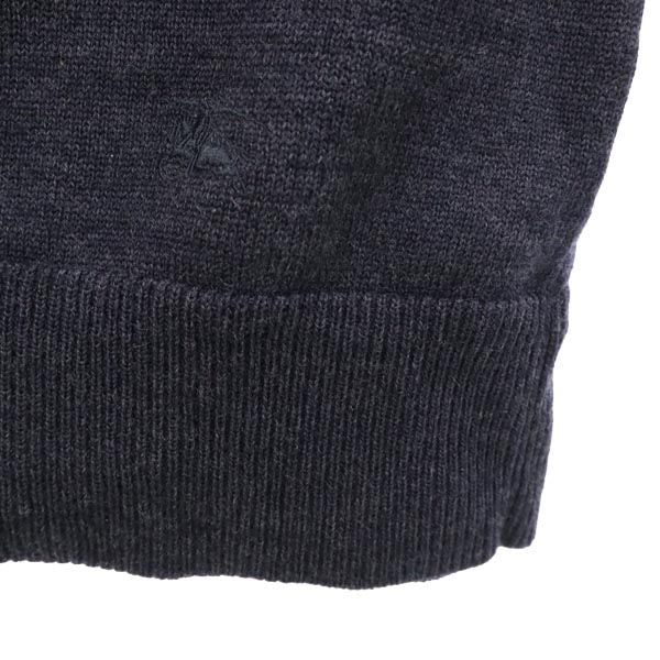 BURBERRY バーバリー 日本製 三陽商会 ウール 長袖 ニット ワンピース 1 グレー系 セーター レディース