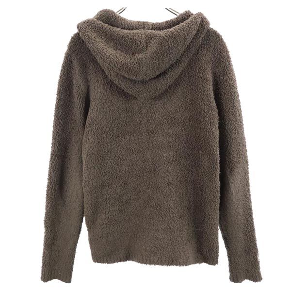 BAREFOOT DREAMS Ron Herman ベアフットドリームズ  ロンハーマン 長袖 もこもこ ジップパーカー M カーキ系 レディース