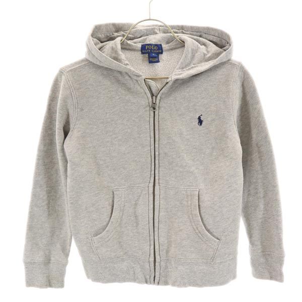 POLO RALPH LAUREN ポロラルフローレン 長袖 スウェット ジップパーカー 5 ネイビー系 キッズ