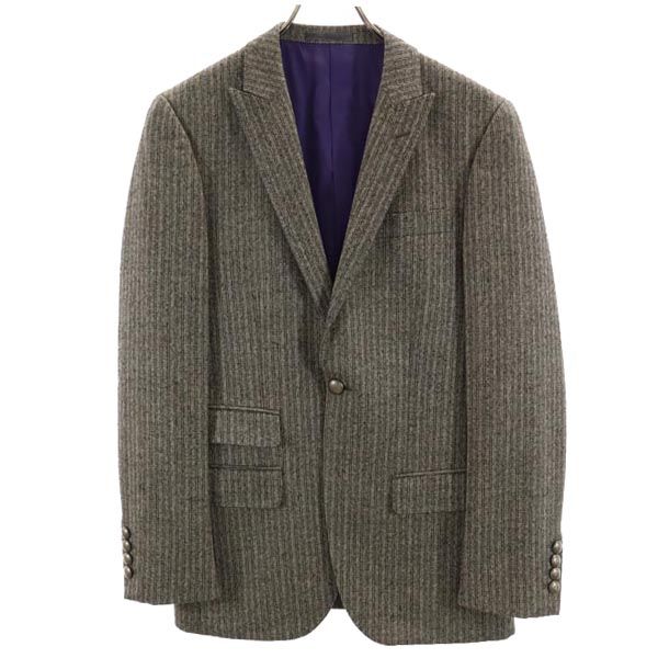 ALE JILLBELTO アルジルベルト テーラードジャケット 46 グレー系 メンズ