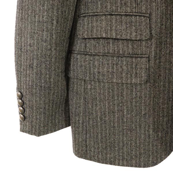 ALE JILLBELTO アルジルベルト テーラードジャケット 46 グレー系 メンズ