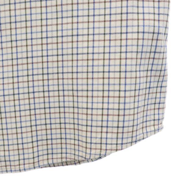 A.P.C. アーペーセー フランス製 チェック柄 長袖 ボタンダウンシャツ XS メンズ