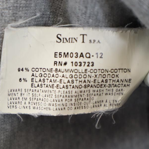 ARMANI JEANS アルマーニジーンズ 長袖 ジップパーカー I40 ブラック系 ロゴ レディース