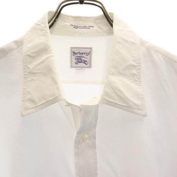 Burberrys バーバリーズ 90s オールド 長袖 シャツ 42-80 ホワイト系 メンズ